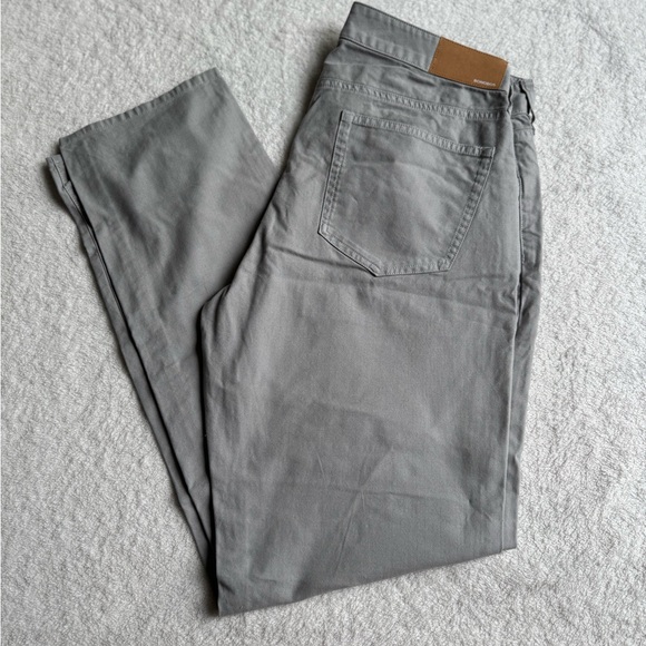 Bonobos Gray Herringbone Pants